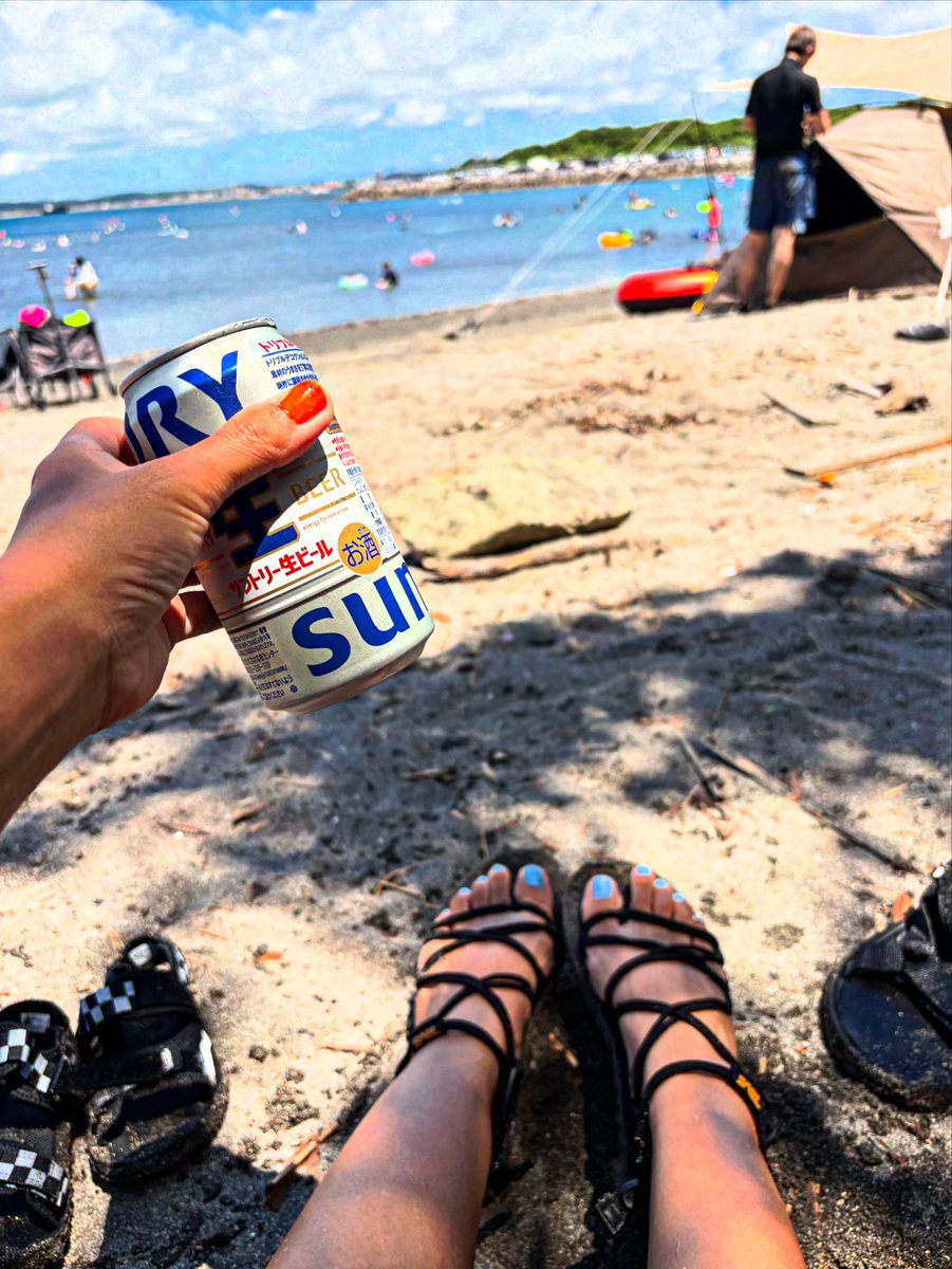 夏にワタシにかんぱーい😆🍻✨
