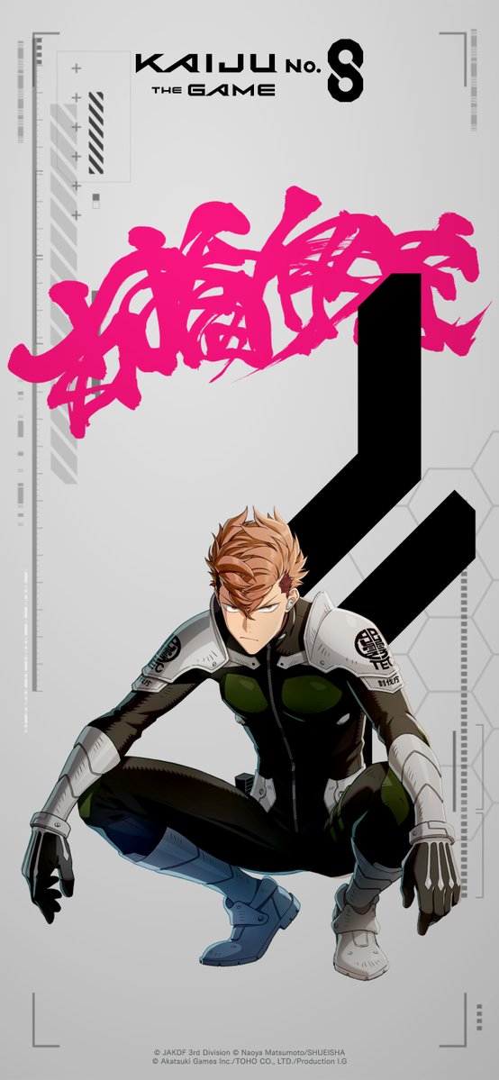 kj8_TheGame_EN's tweet image. ◤ #KaijuNo8THEGAME
Character Wallpaper Download ◢
Here's a #IharuFuruhashi wallpaper for you!
Download the image for your smartphone! ⚡️
#K8Game #KaijuNo8