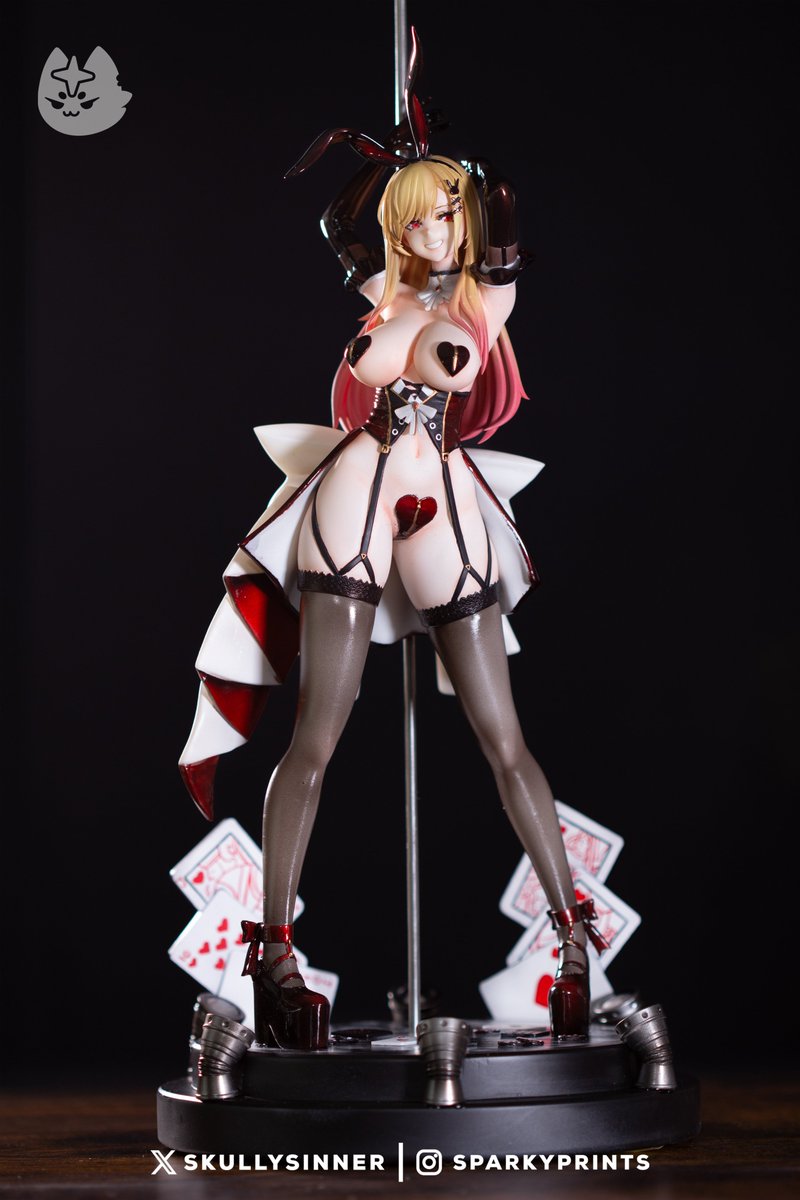 skullysinner's tweet image. Marin Kitagawa in bunny suit done ✨