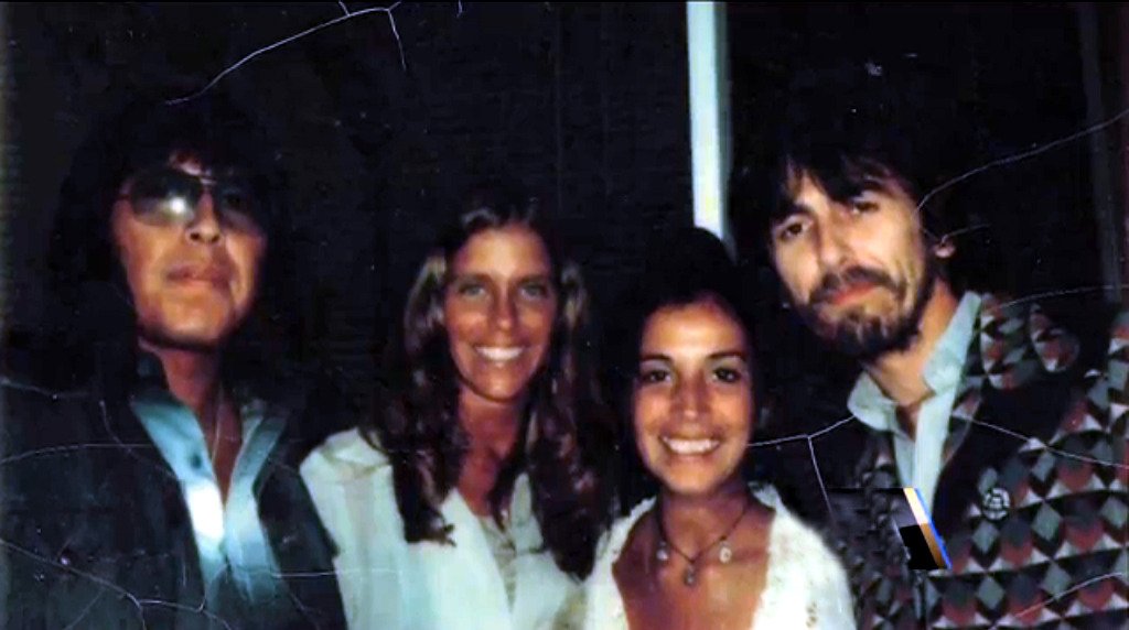 thinkharrison_'s tweet image. george & olivia harrison with patti daley and jesse ed davis - 1975.
(photo and info credit to harrisonarchive on tumblr)