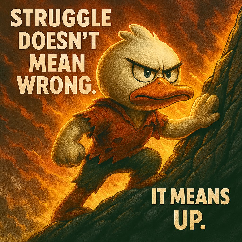 CrispyDyes's tweet image. You’re not broken.  
You’re climbing.

Every burn is a step higher.  
GUGO knows the way up hurts.