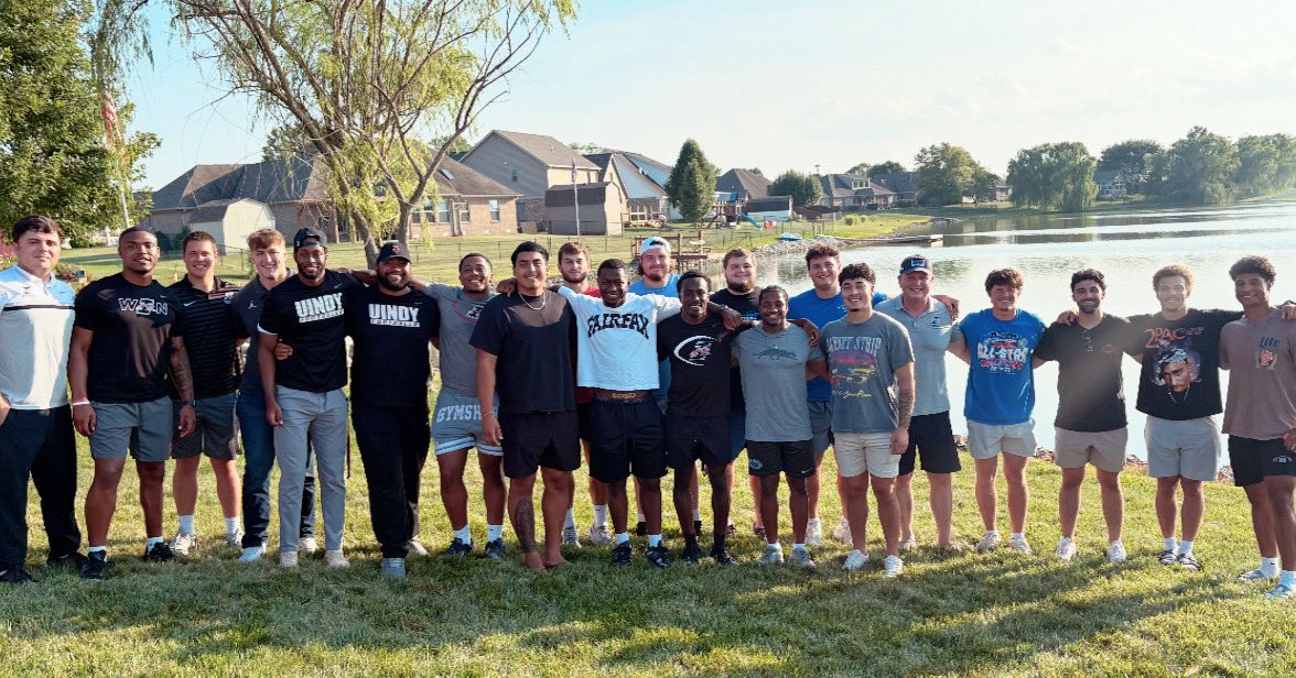 It’s time to WIN! 2025 UINDY Football Senior Cookout. #TogetherWeWin