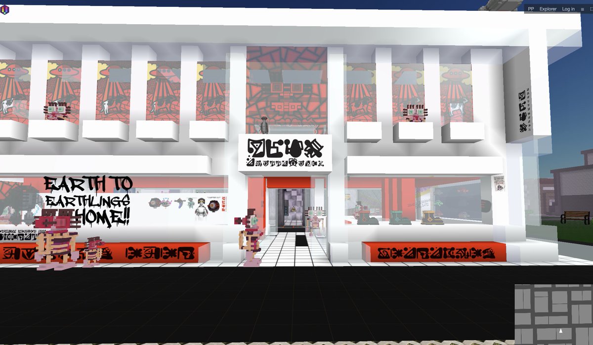 cryptovoxels's tweet image. voxels.com/play?coords=N@…