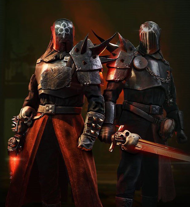 DailyFPSEnemies's tweet image. [Submission]

Today’s FPS enemies are the Karnak Twins from Warhammer 40K: Darktide!