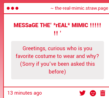 MIMIC_FNAF_1's tweet image. I MISS JaCKIE
SHE WAS COOL
JACKIE FILLED ME WITh THE POwER OF MURDEROUS CLOWNS '