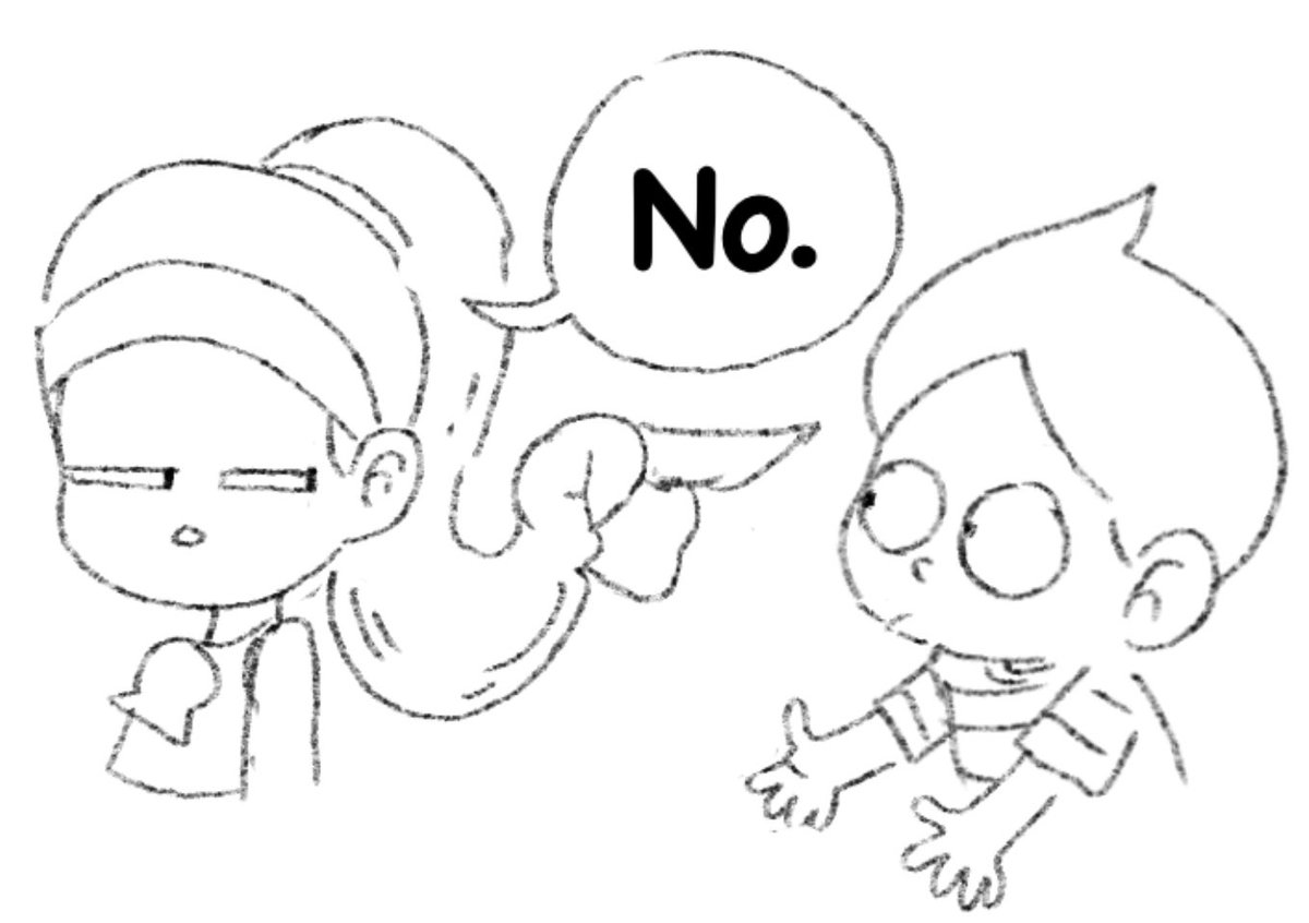 The ponytail’s off limits, pal