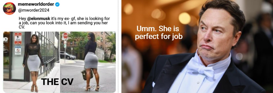 ‘That she Got the Job’  
                  😬

 I need to concentrate on more profitable activities  

What’s her employment Status?      

      She Got D Job OR  Nah❓