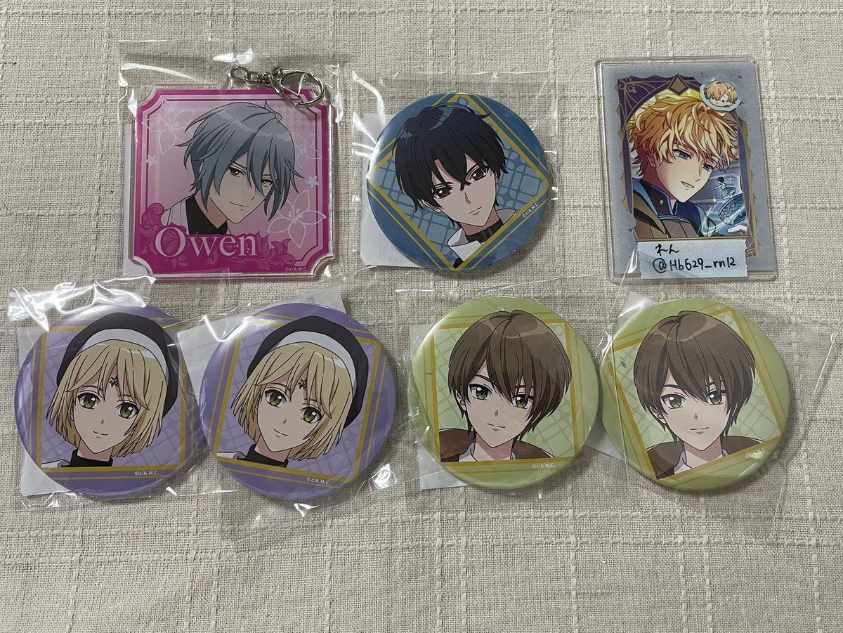 【交換/譲渡】魔法使いの約束 まほやく くじ引き堂

譲:B賞…☆オーエン
C賞…☆シノ、リケ×2、ミチル×2

求:同賞ヒースクリフor定価

※ミチルは2点とも袋に黒い擦れ跡があります

☆は交換のみ
大阪市内手渡し
お気軽にお声がけください