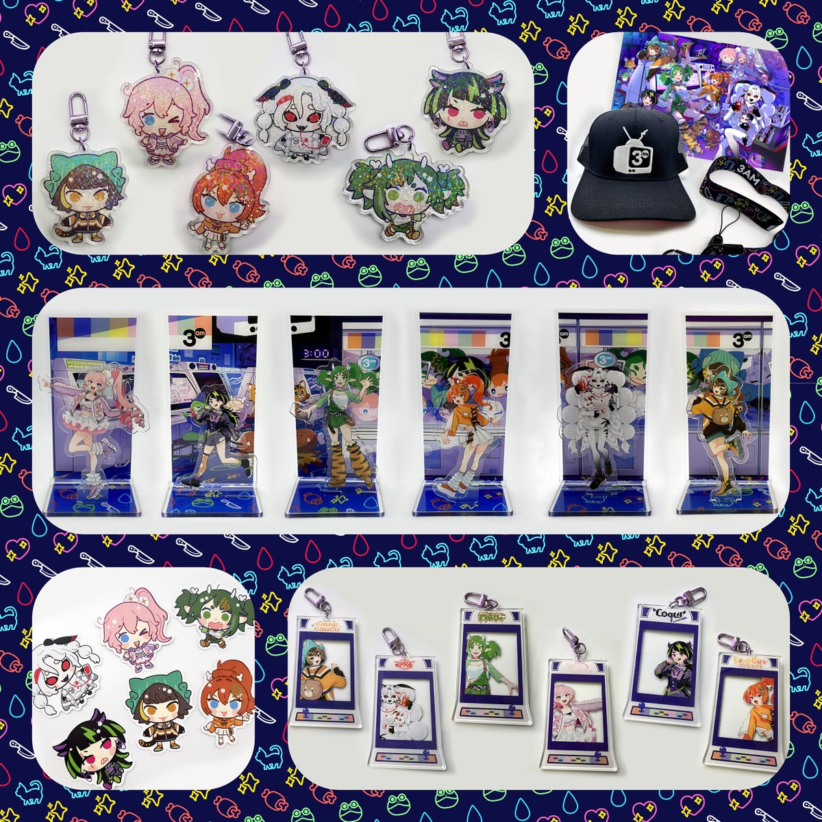 That's right! Our Offkai exclusive items are now live! These wonderful pieces will be available until they're sold out - and we're never restocking them again!!!! EVER!

Link for the store is down below!