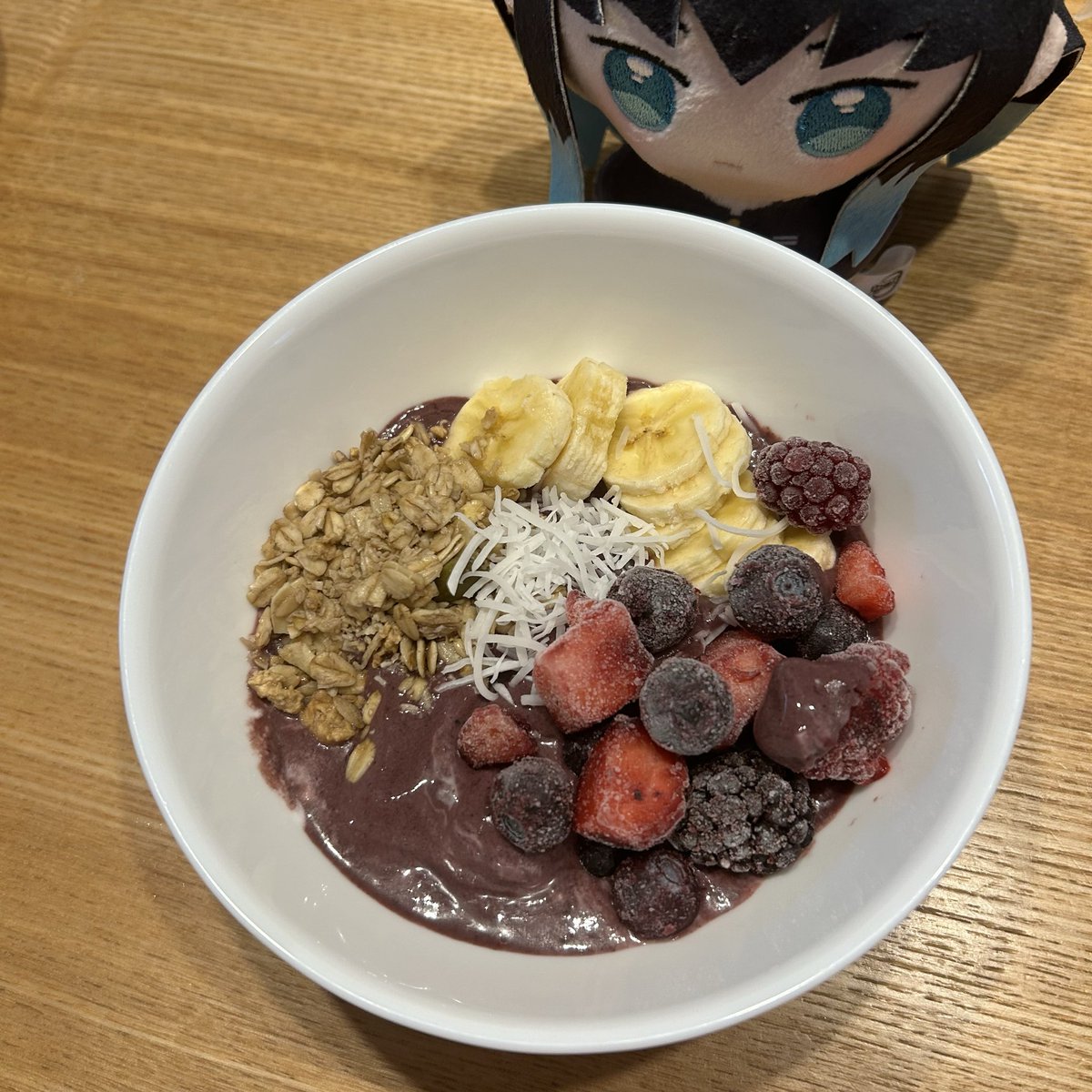 nnikoo_08's tweet image. アサイーむいむい
フルグラ美味しくてとまらん
