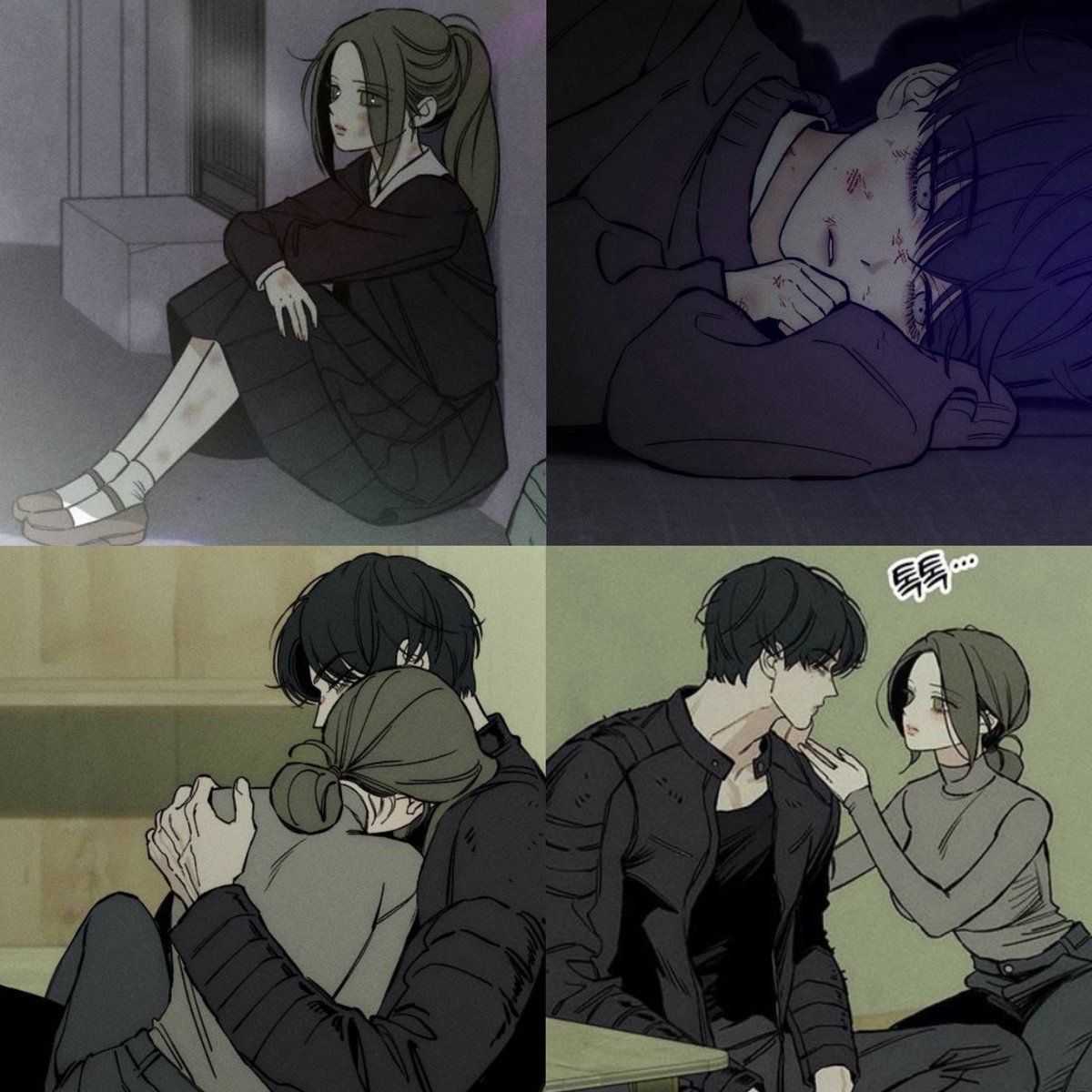 scaraameow's tweet image. They found in each other the home they always needed in a world that only knew how to hurt them