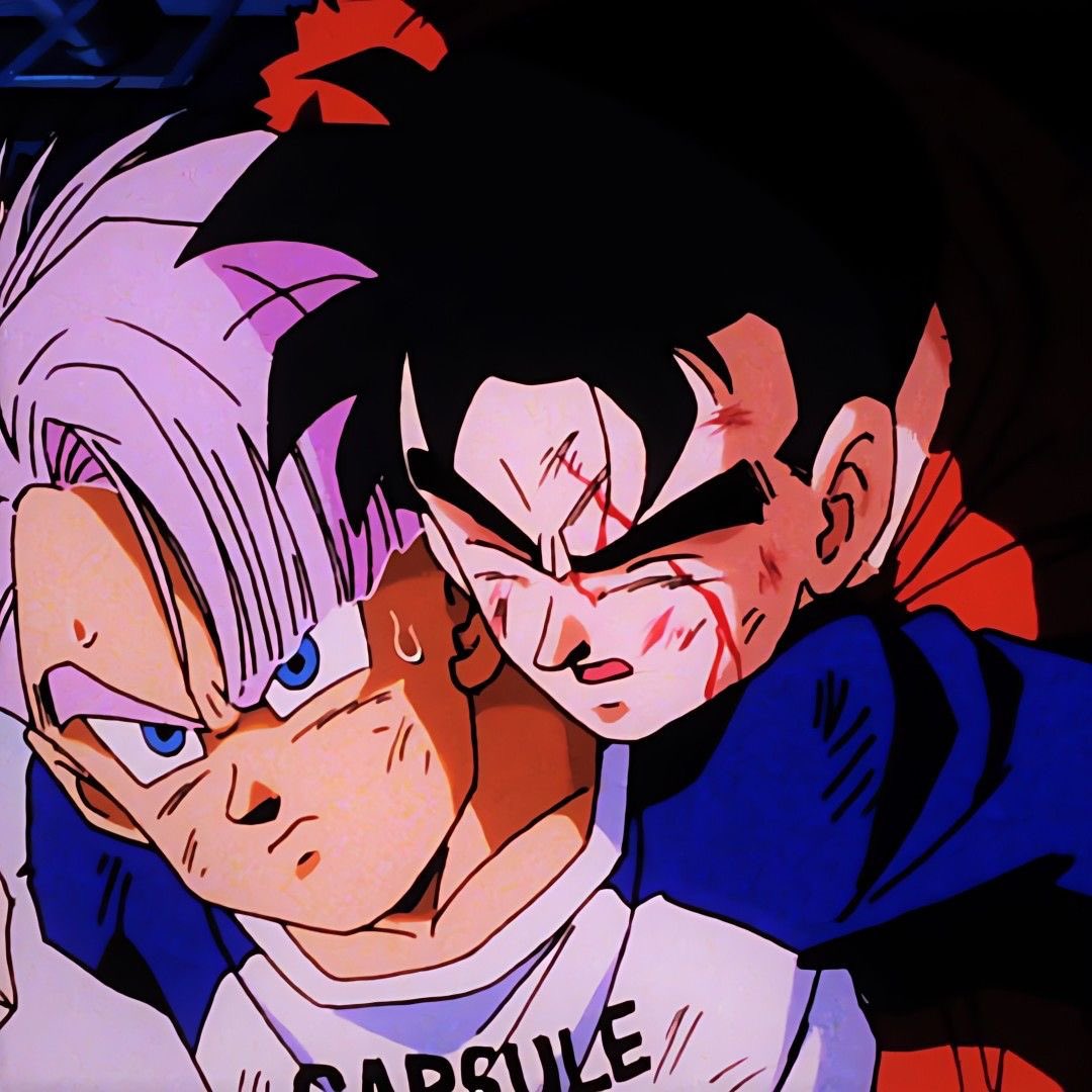 DragonBall_757's tweet image. Gohan and Trunks 😭💖🥺