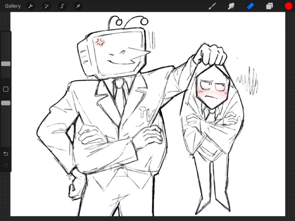 MR_4NT_T3NN4's tweet image. These are the two things I drew today in this order and for some reason it didn’t click that it looks like Tenna got so mad at the pippin that he crucified him.
It wasn’t my original intention but god it’s so much funnier to think about it like this.
