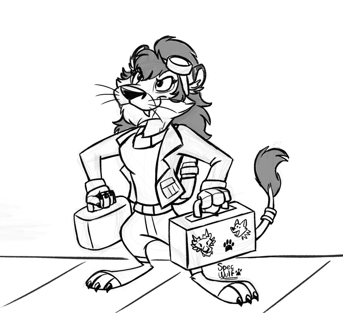Spec_wulf's tweet image. Regresando!
Estuve todo el fin de semana en convención! Asi que de nuevo ponerse al día. c:
Disculpen los inconvenientes. ^^