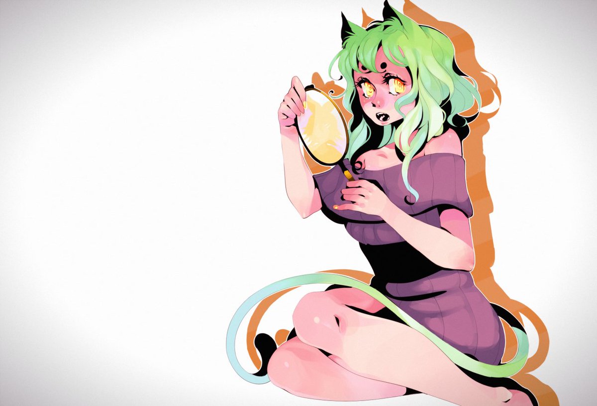 sleppuccino's tweet photo. drew dis 🎤😺 https://t.co/nkCKzSuSu8