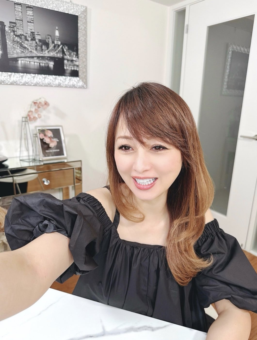 みなよちゃん MINAMIちゃん記者会見in熊本 おくれ毛はふわふわに巻きました