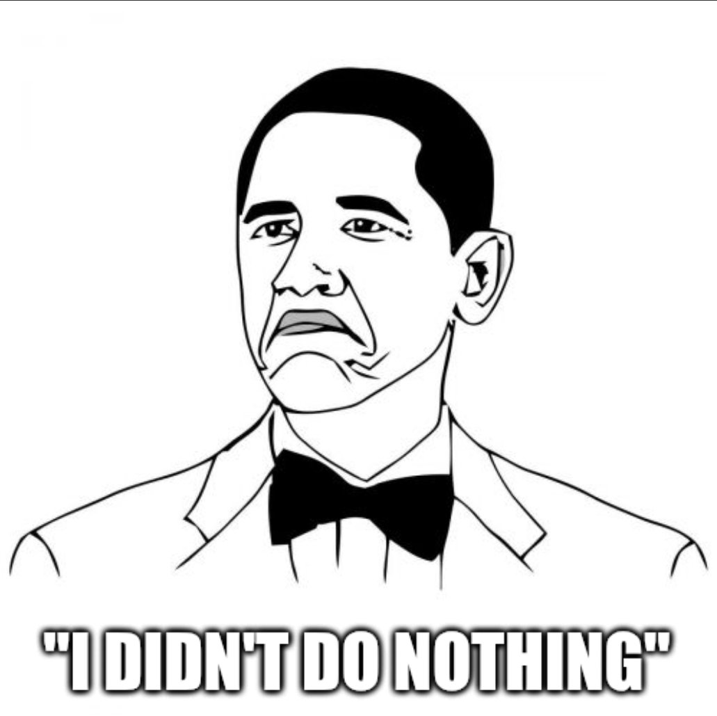 CitizenLenz's tweet image. As the first black president, do you think the usual excuse will work?