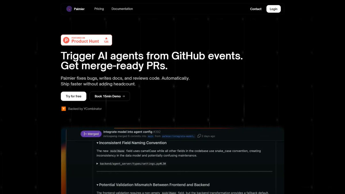 halo_tool's tweet image. 1/ Palmier is an autonomous AI engineering assistant that helps devs write, review, and ship code faster—handling multiple tasks in parallel while keeping workflows secure and private.  

2/ With Palmier, teams can automate cod
halotool.com/tool/palmier
#halotool #AICodingAssistant