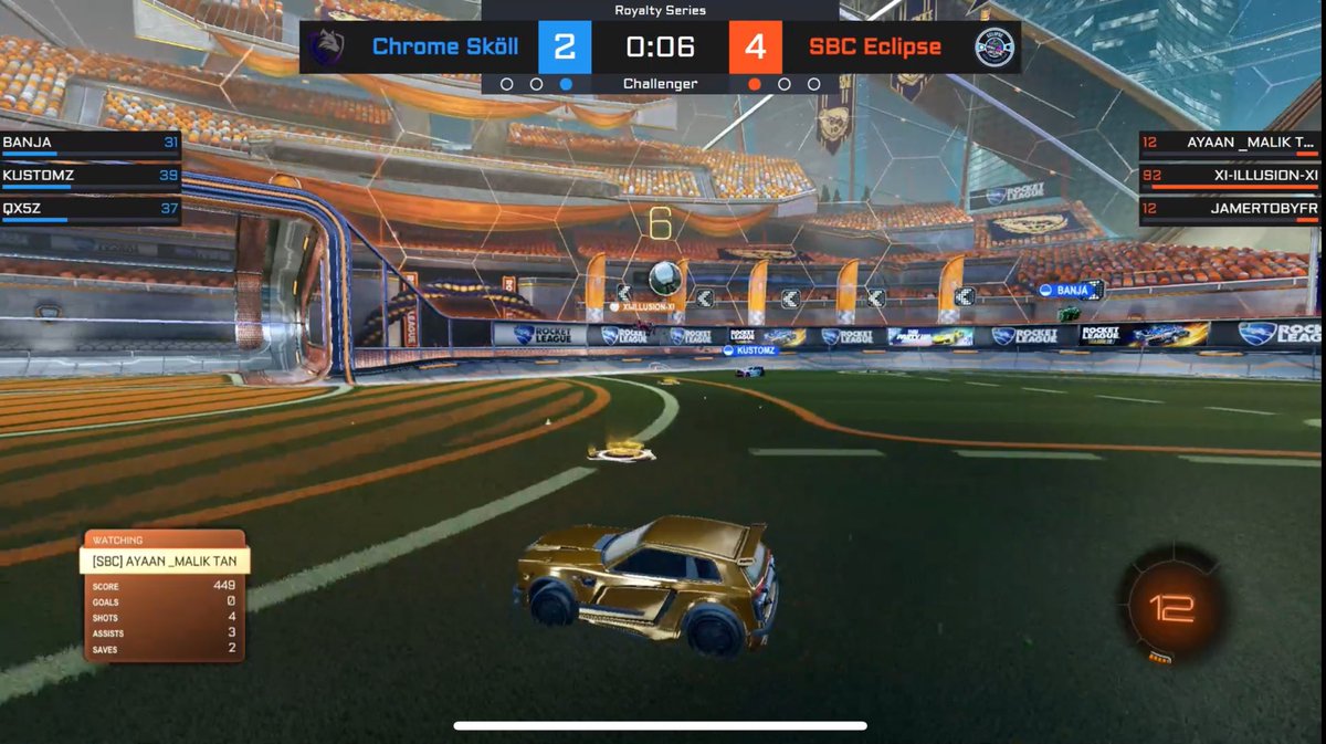 Chrome Esports tweet media