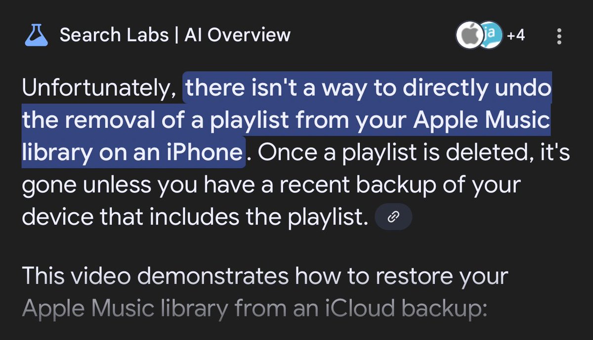 Dear <a href="/Apple/">Apple</a> of all the things you could potentially add as an improvement to devices/apps…please for the love of all things make a recovery😫
