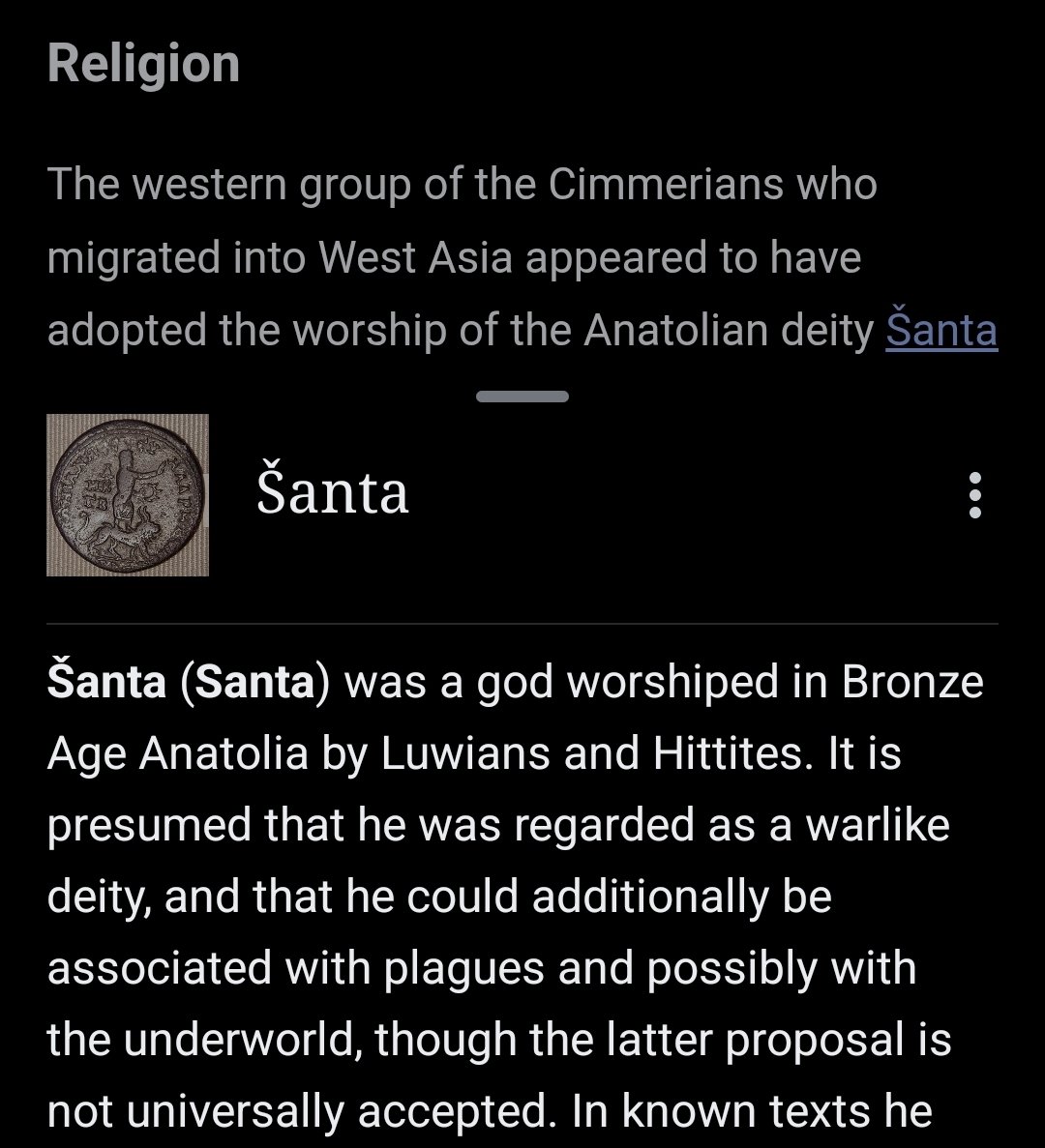 Santa: Bronze Age origins