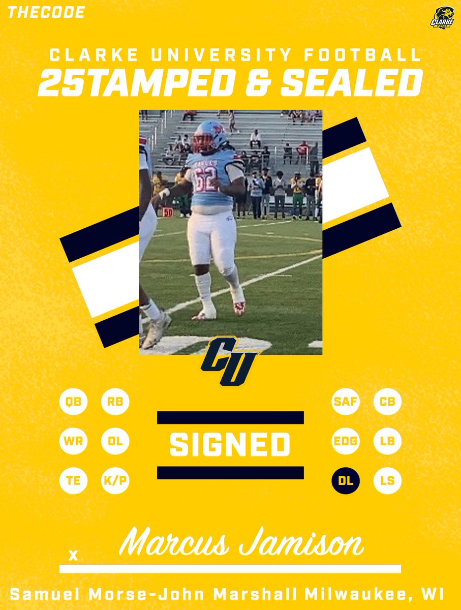 ClarkePrideFB's tweet image. Welcome Home, @Marcusjami62 🏠
#THECODE