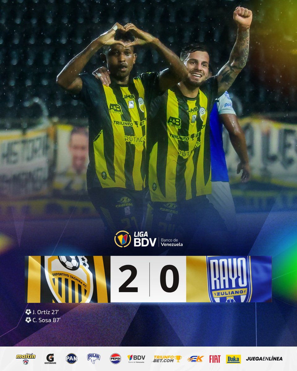 LigaFUTVE's tweet image. 🤩 • ¡Juan Carlos Ortíz está encendido! El delantero anotó por segundo partido consecutivo
#LigaBancoDeVenezuela