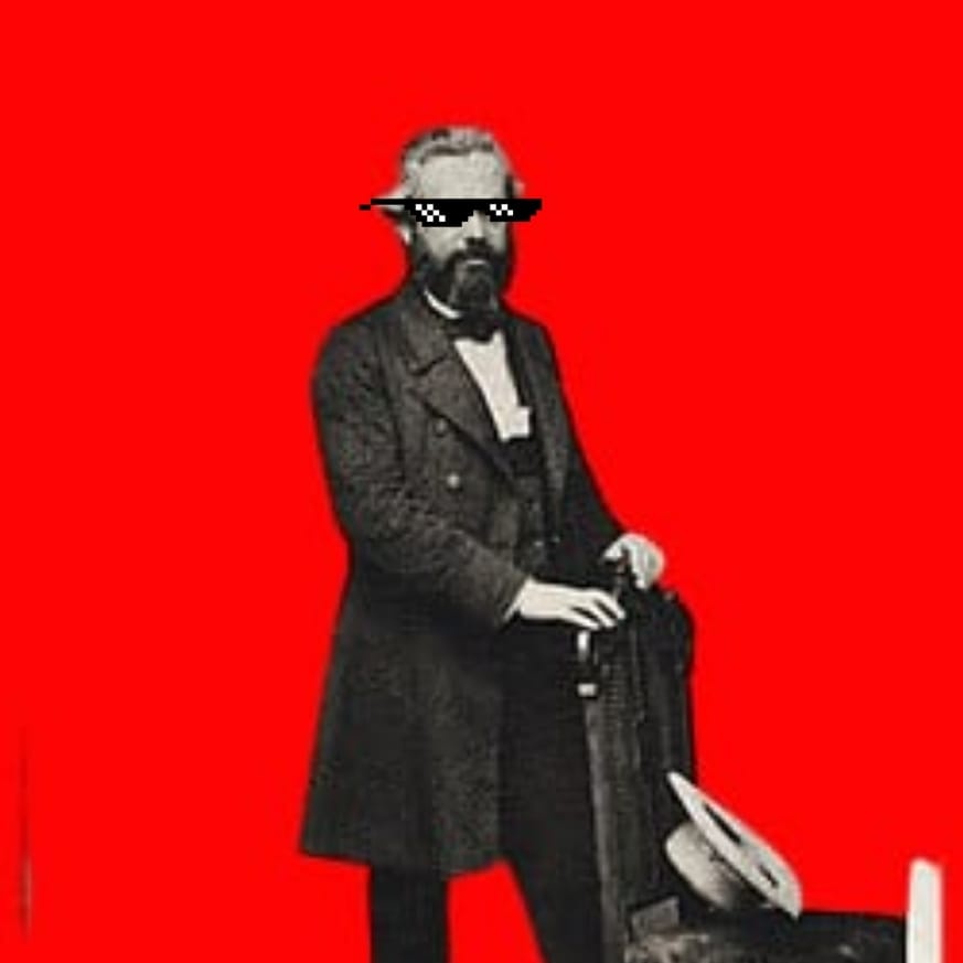 levineugen's tweet image. “La filosofía y el estudio del mundo real guardan entre sí la misma relación que la masturbación y el amor sexual.”
— CHAD Marx: La ideología alemana, parte I, capítulo "Feuerbach", sección sobre la conciencia y la historia.