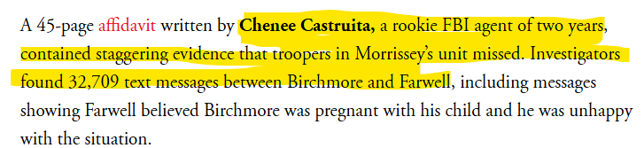 Love how they point out a rookie agent found what Nicky Smirks of the <a href="/MassStatePolice/">Massachusetts State Police</a> said didnt exist, 32k texts.   Great job by the MSP - take a bow, you pathetic fkn scumbags.