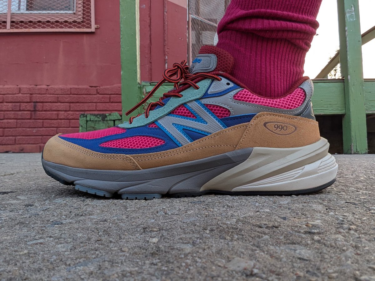 Sn3ak3r_Fr3ak3r's tweet image. Late post lol but #WDYWT AB x NB 990v6 ‘Amazonia’ #NewBalance #ActionBronson #comfort #YourSneakersAreDope #KOTD #SOTD