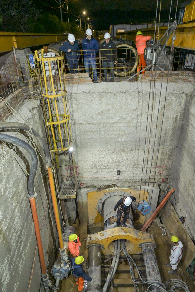 Jaime Méndez (@jaimemendezh) on Twitter photo En el marco de la obra de cloacas que se reactivó hace algunas semanas, hoy comenzó a trabajar la máquina tunelera que instala caños a 8 metros de profundidad @Aysa <a href="/federandle/">Fede Randle</a> #SanMiguel En el marco de la obra de cloacas que se reactivó hace algunas semanas, hoy comenzó a trabajar la máquina tunelera que instala caños a 8 metros de profundidad @Aysa <a href="/federandle/">Fede Randle</a> #SanMiguel