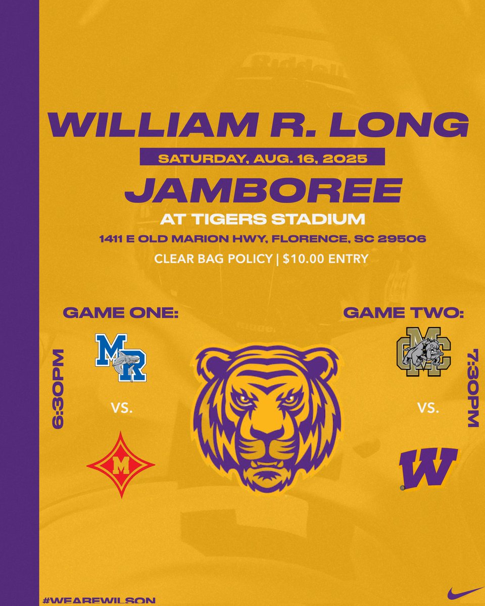 Wilson Tigers Football (@whstigers_fb) on Twitter photo 
