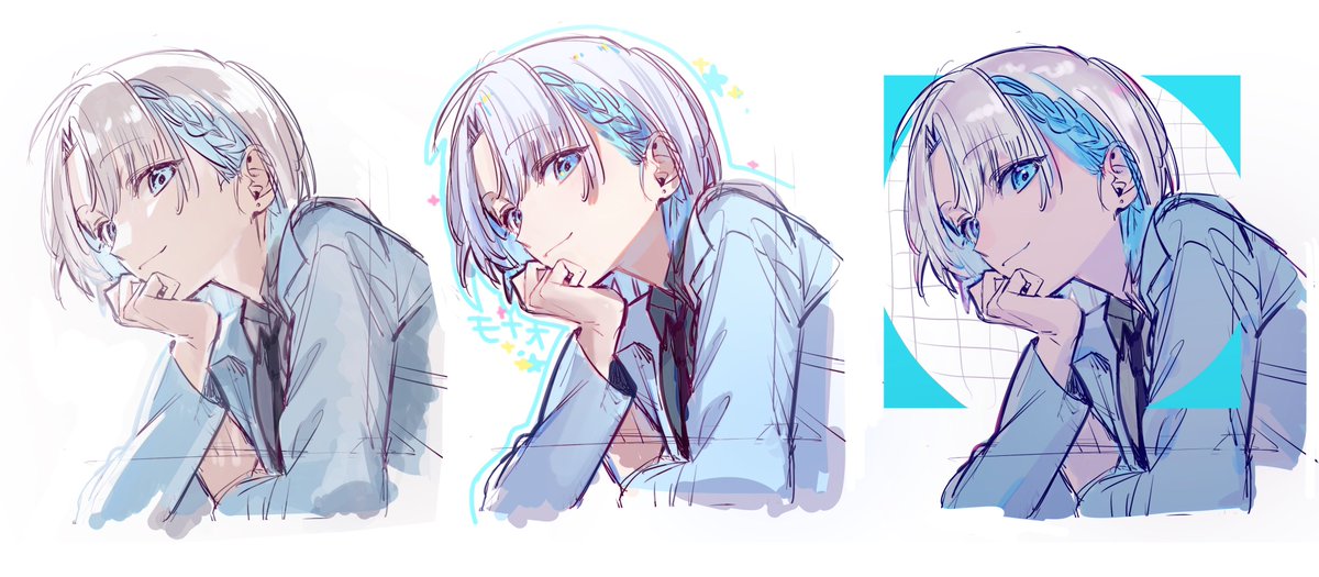 過去、お仕事で描かせていただいた天羽なお様のイラストでした。