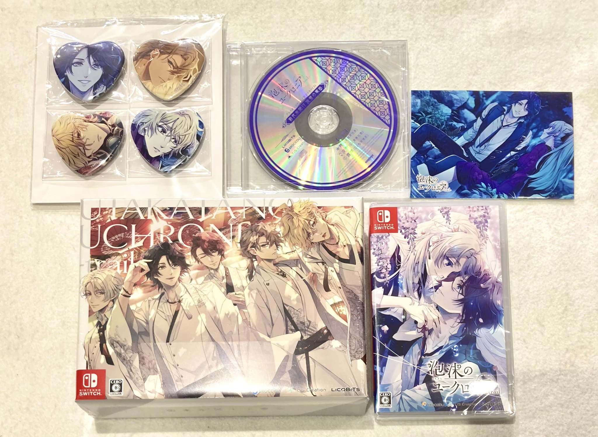 泡沫のユークロニア trail 通常版 ビッグカメラ アニメガ