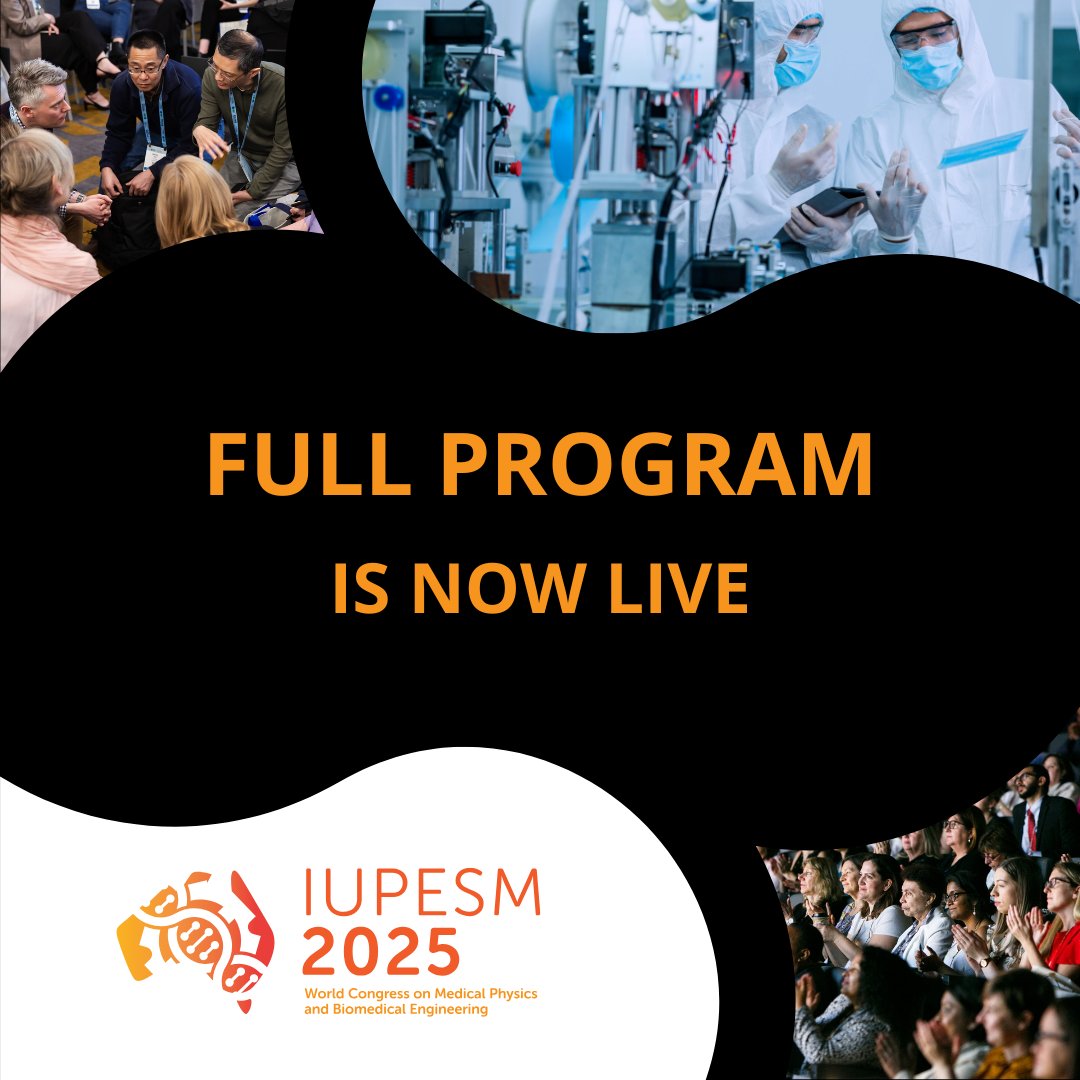 IUPESM World Congress 2025 tweet media
