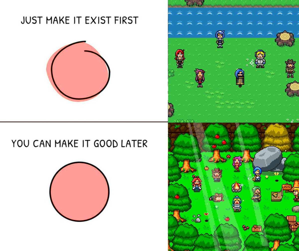 Then and now!! (2022 vs 2025)

😁🙊🥹🍄🌴

#indiegames 

x.com/EteriuGame/sta…