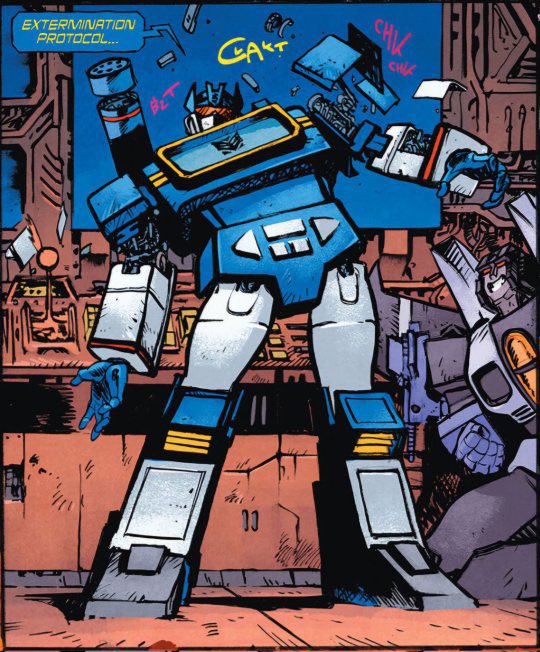 neons_crossover's tweet image. Today&apos;s crossover ship is:
#soundrod
G1 rodimus prime ❌ Skybound Soundwave