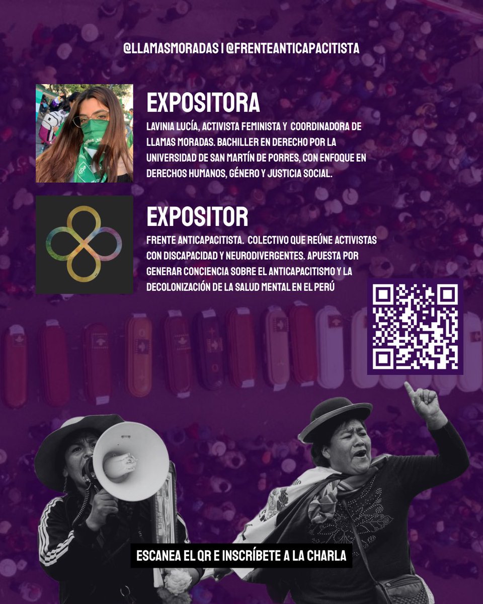 Colectiva Llamas Moradas #DinaAsesina tweet media