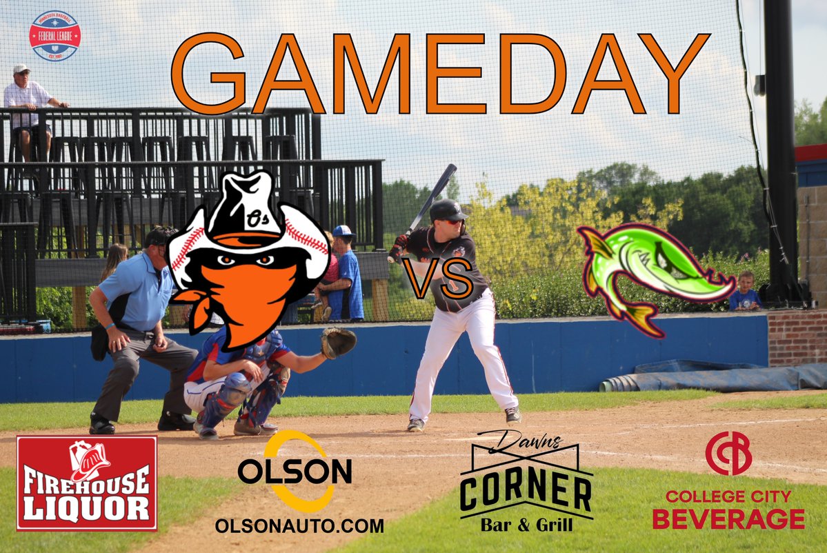 MilltownOutlaws (@milltownoutlaws) on Twitter photo 🎉 Thursday Night (7/24): Outlaws Baseball 🎉
The Outlaws return home to face <a href="/NNortherns/">New Market Northerns</a> at Bill Nelson Field in Dundas - it's our last home game of the season!
🕢 First Pitch: 7:30
🌭 Concession Stand Open
⚾️ Last Home Game
💰 $2 Foul Balls
See you at the park!
🤠
<a href="/TheFedMN/">Federal League</a> 🎉 Thursday Night (7/24): Outlaws Baseball 🎉
The Outlaws return home to face <a href="/NNortherns/">New Market Northerns</a> at Bill Nelson Field in Dundas - it's our last home game of the season!
🕢 First Pitch: 7:30
🌭 Concession Stand Open
⚾️ Last Home Game
💰 $2 Foul Balls
See you at the park!
🤠
<a href="/TheFedMN/">Federal League</a>
