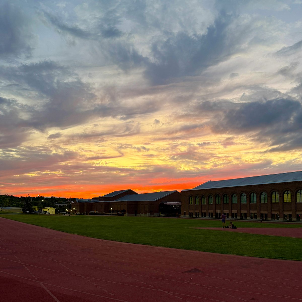 michiganalumni's tweet image. Those Ferry Field sunsets. 😍
