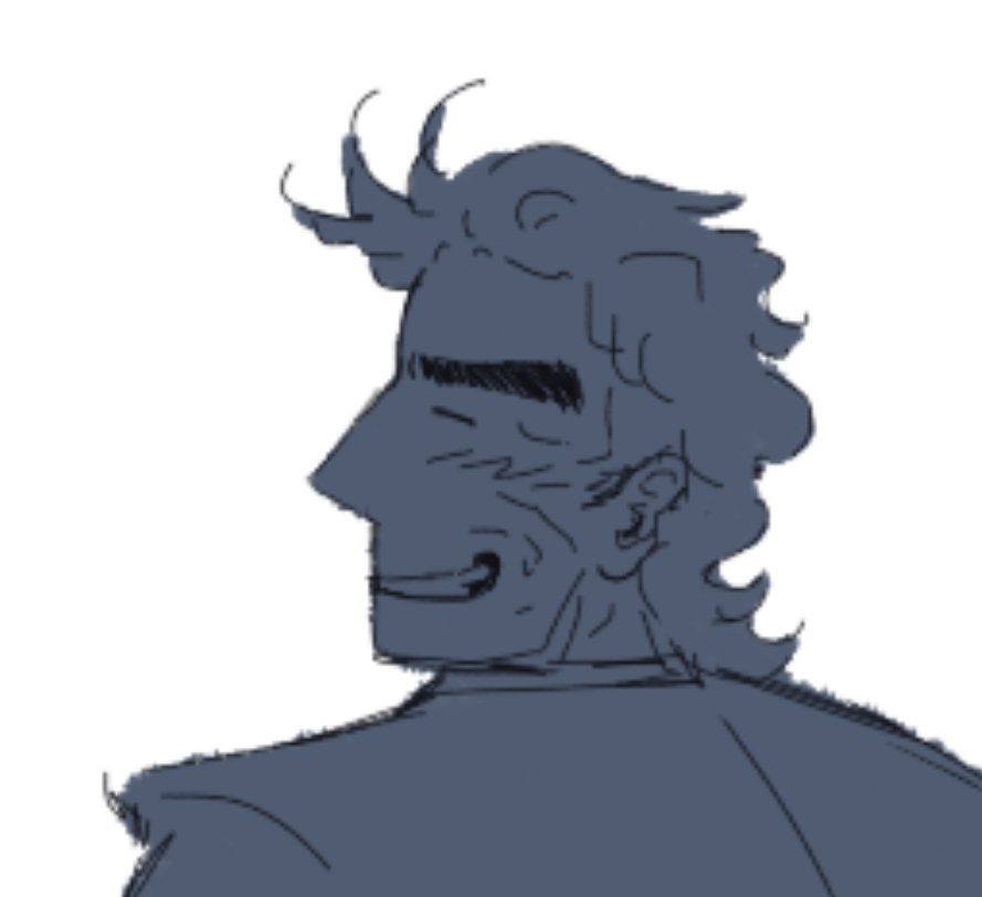 nobody look at me i'm realising i forgot one. i also draw joseph's left ear with a bit of an indent bc of this injury