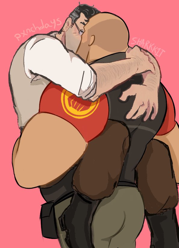 S_SHARKK1T's tweet photo. very gay collab with @pxncholays follow him!!!! (MUCHAS GRACIAS KEI TKM 💛🦈)
 #heavymedic #redoktoberfest https://t.co/6MKjN4q0ky