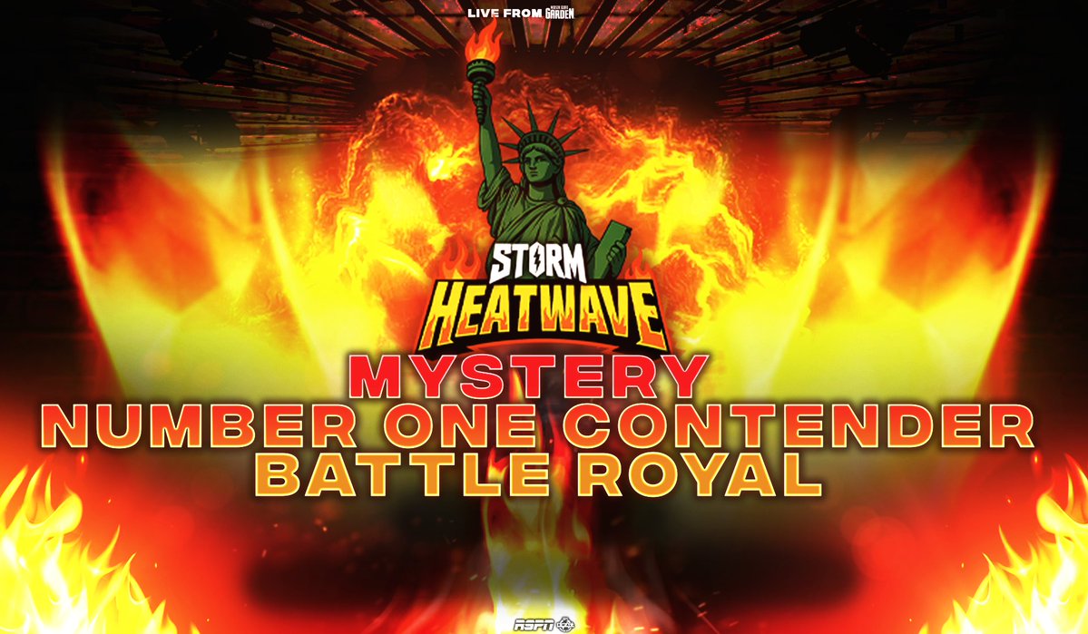 THIS SATURDAY.🔥

The STORM roster will compete in a MYSTERY CHAMPIONSHIP N1C BATTLE ROYAL👀

Who will seek their moment in the PRE-SHOW?

#OPRWSTORM2025 #STORMHEATWAVE
