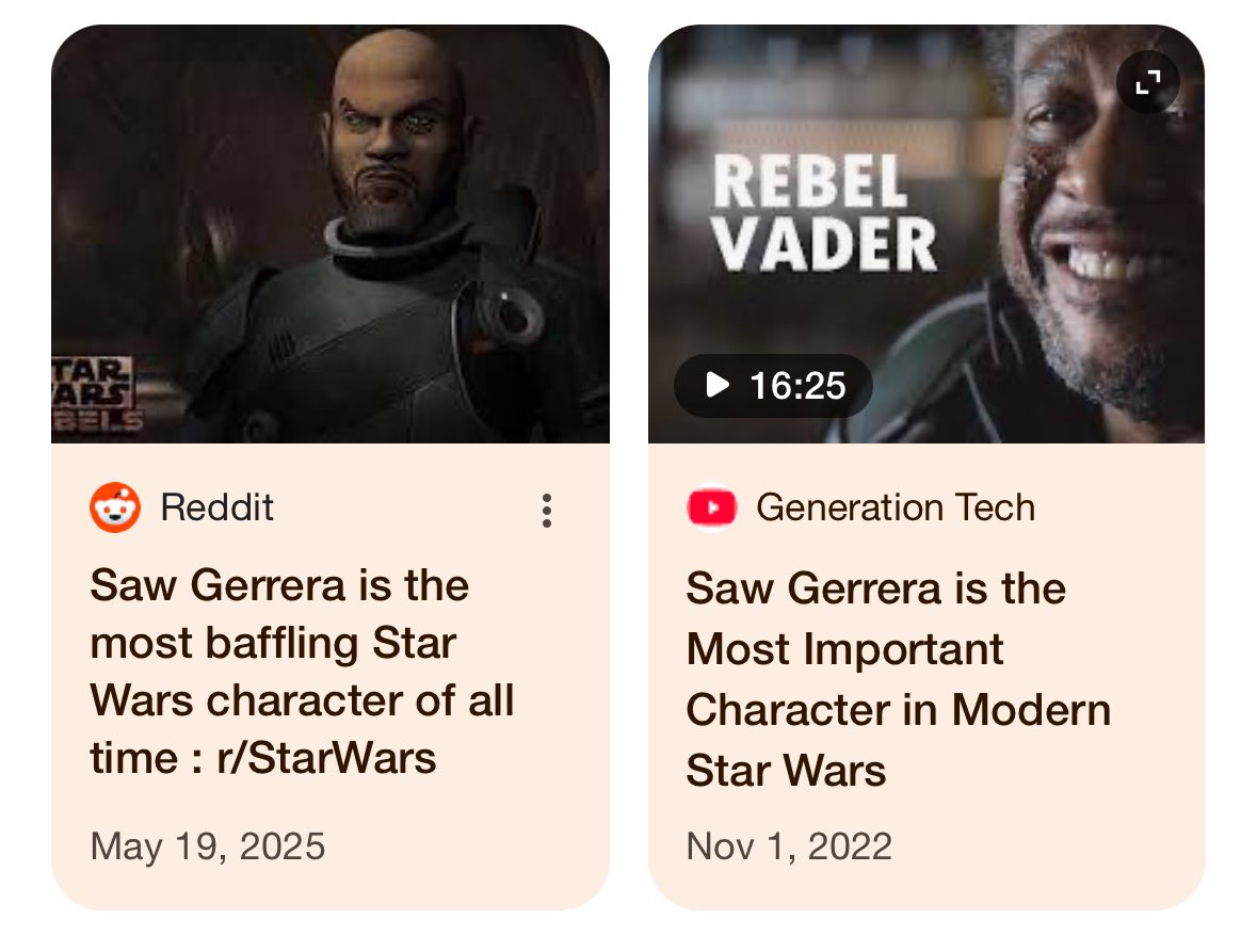based_marvel's tweet image. The duality of man — do you like Saw Gerrera?