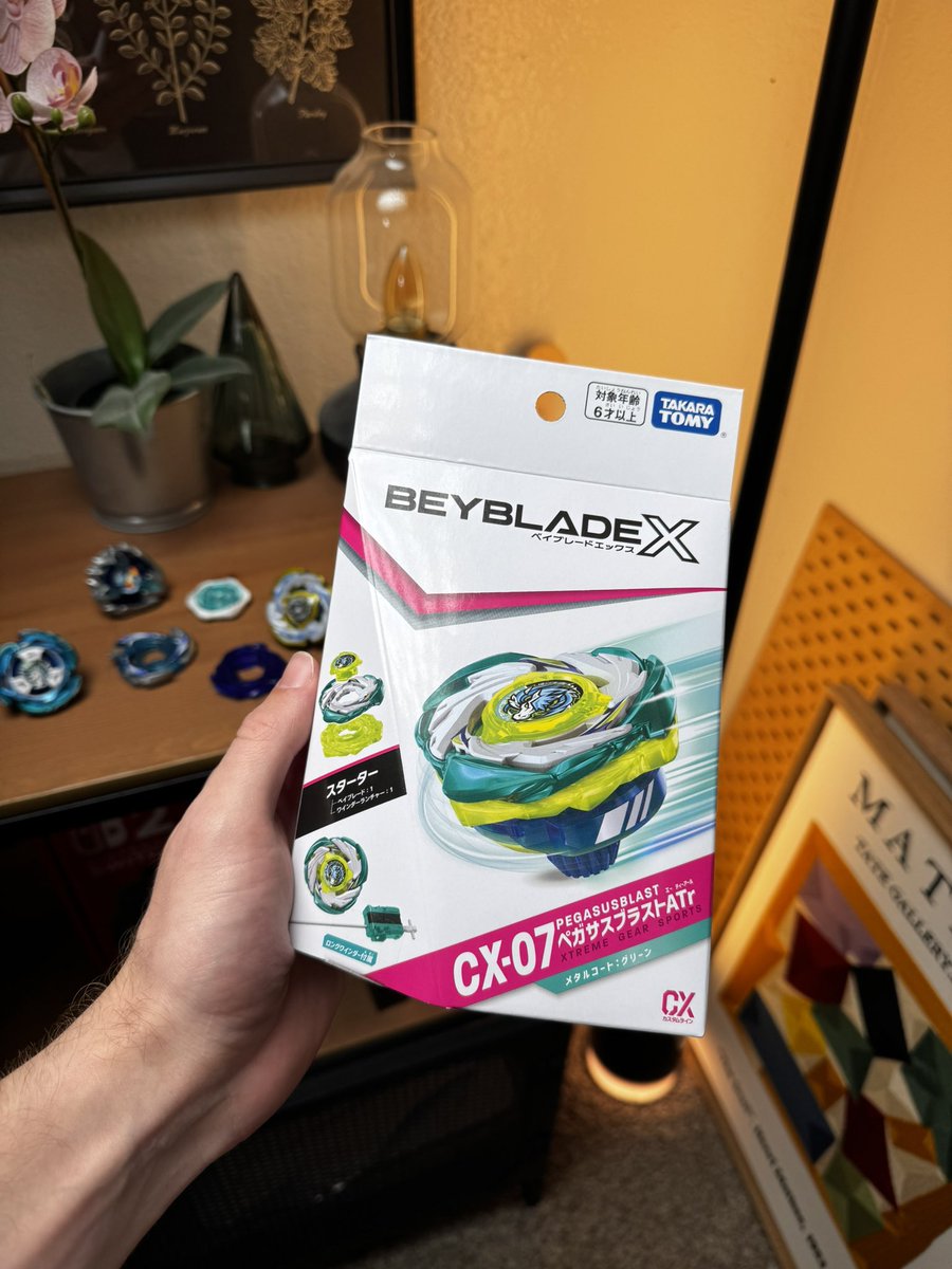 ilinnuc's tweet image. HYPE! Can’t wait to try it out!! #BeybladeX