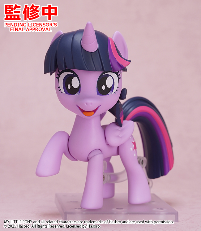 💜🦄　商品化決定　🦄💜
￣￣￣￣￣￣￣￣￣￣￣￣￣￣
ねんどろいど
トワイライトスパークル
＿＿＿＿＿＿＿＿＿＿＿＿＿＿

彩色原型初公開です✨️
#MyLittlePony #マイリトルポニー #MLP 
#SDCC2025 #グッスマ #ねんどろいど