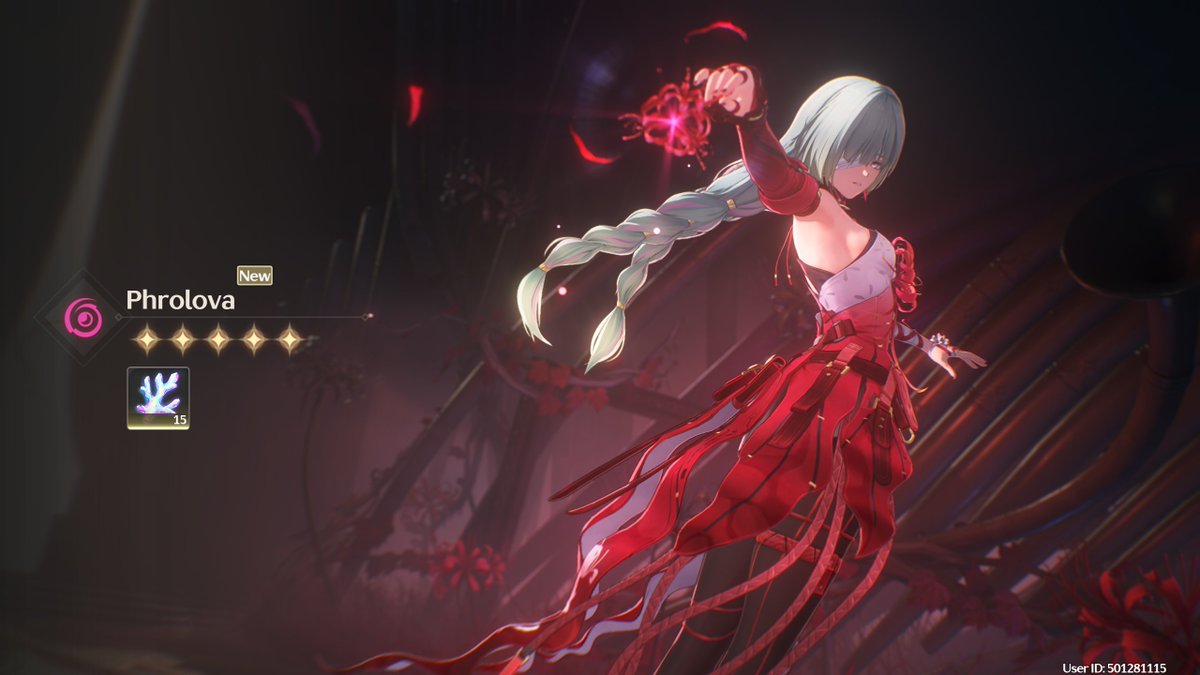 WuWa_Verse1's tweet image. PHROLOVA CAME HOME!
Another 50/50 won and guaranteed weapon is always appreciated :)
How did your pulls go?
#WutheringWaves