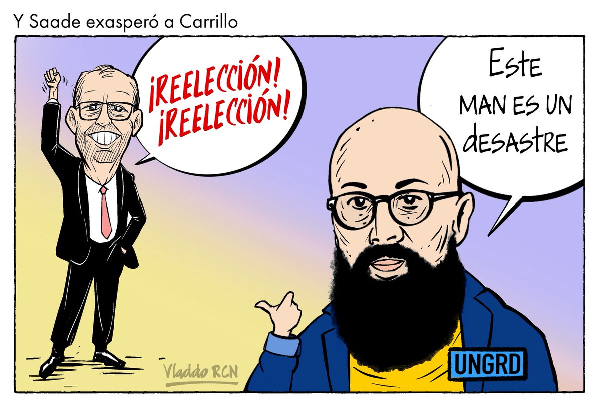 VLADDO's tweet image. Con tantos disparates que sale, @alfredosaadev parece más un jefe de demoliciones que un jefe de gabinete — #TrazosDelMundo, en @NoticiasRCN