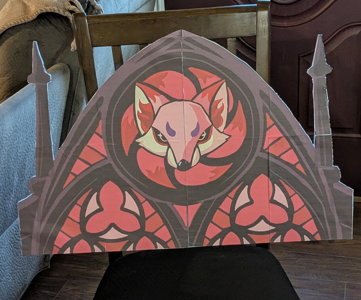 KitsuMisu's tweet image. New main display cut out!!