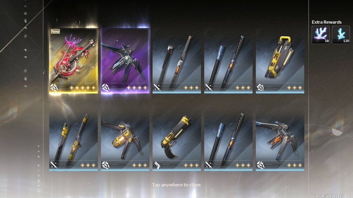 WuWa_Verse1's tweet image. PHROLOVA CAME HOME!
Another 50/50 won and guaranteed weapon is always appreciated :)
How did your pulls go?
#WutheringWaves